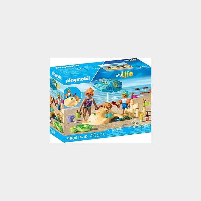 Playmobil - My Life: Family Fun At The Beach (71906)