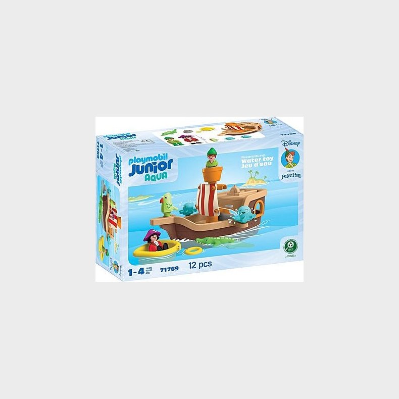 Playmobil - Peter Pan's Splashing Pirate Ship (71769)