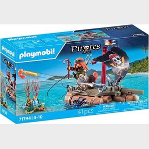 Playmobil Pirates - Piratfl�de Med Skat - 71794