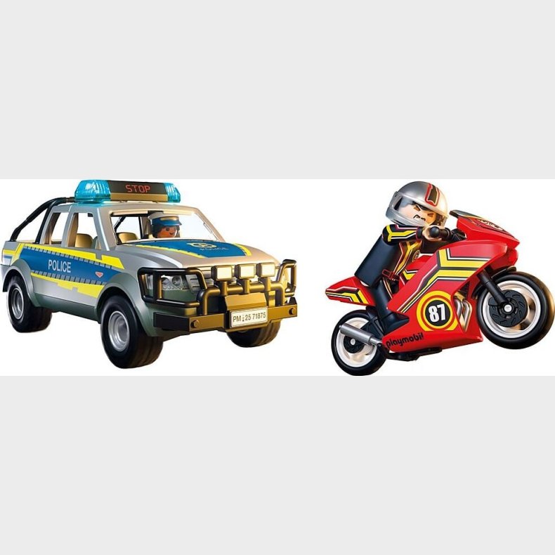 Playmobil - Police Chase With Pick-up Truck (71875)