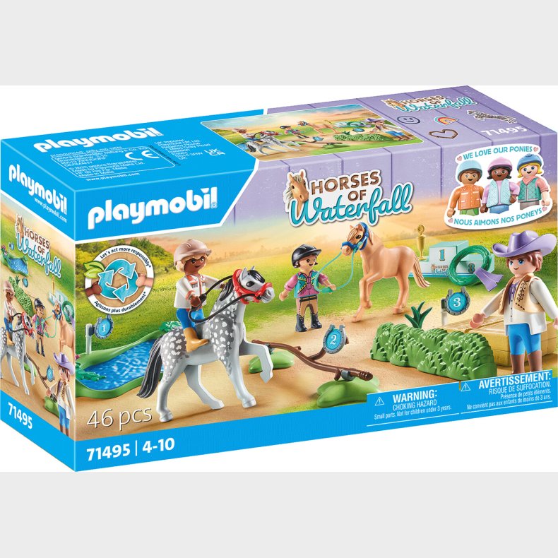 Playmobil Horses Of Waterfall - Ponyturnering - 71495