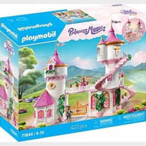 Playmobil Princess Magic - Prinsesseslot Med Kongepar - 71845