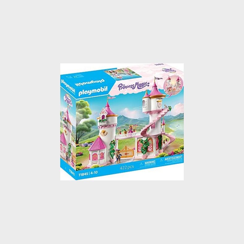 Playmobil Princess Magic - Prinsesseslot Med Kongepar - 71845