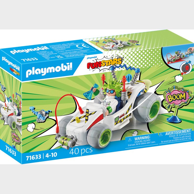 Playmobil Funstars - Professor Racerbil - 71633
