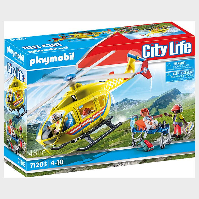 Playmobil City Life - Redningshelikopter - 71203