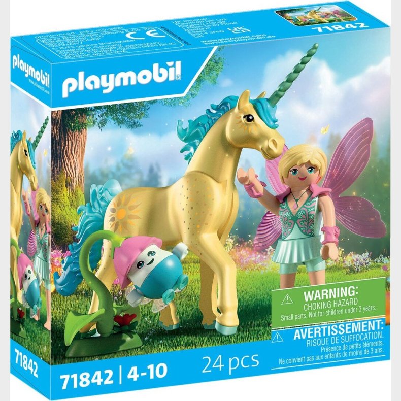 Playmobil - Samleobjekt: Solskinblomst Med Fe
