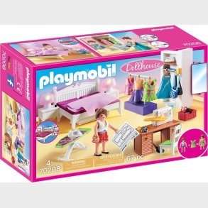 Playmobil Dollhouse - Sovev�relse Med Syhj�rne - 70208