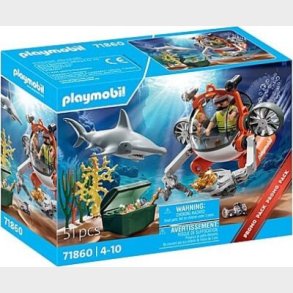 Playmobil - Treasure Hunt With Submarine (71860)