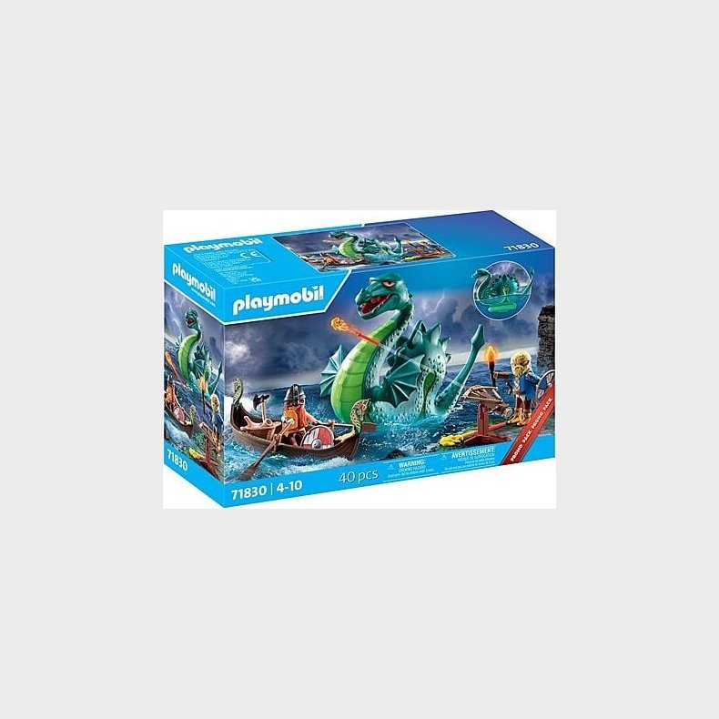 Playmobil - Vikings With Sea Monster (71830)