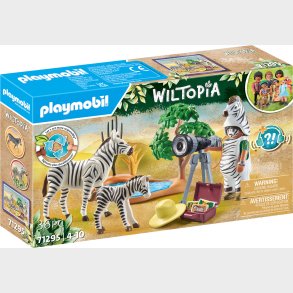 Playmobil Wiltopia - P Farten Med Dyrefotografen - 71295