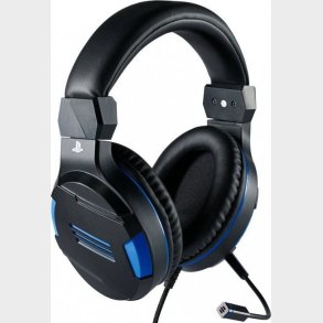 Sony Playstation 4 Gaming Headset V3 Til Pc Ps4 Mac Mobilenheder - Sort Bl�