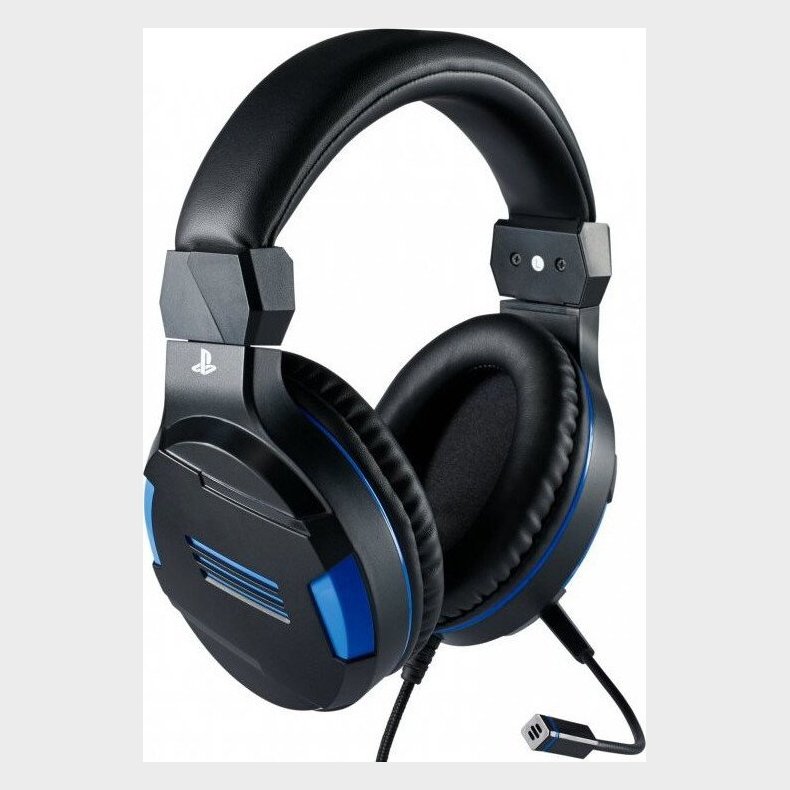 Sony Playstation 4 Gaming Headset V3 Til Pc Ps4 Mac Mobilenheder - Sort Bl�
