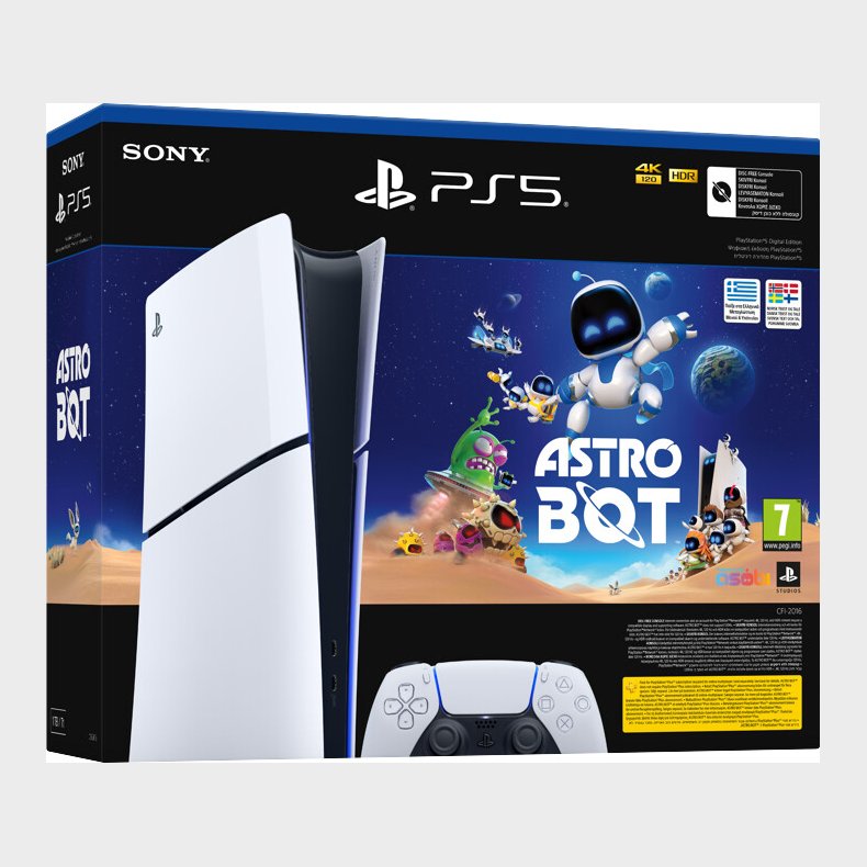 Playstation 5 Digital Edition Konsol - Ps5 Astro Bot Bundle - Sony