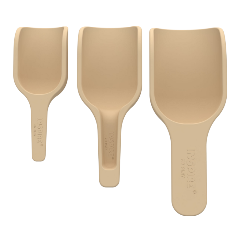 Inspire My Play | Skovl til sanseleg - Natur, 3 stk