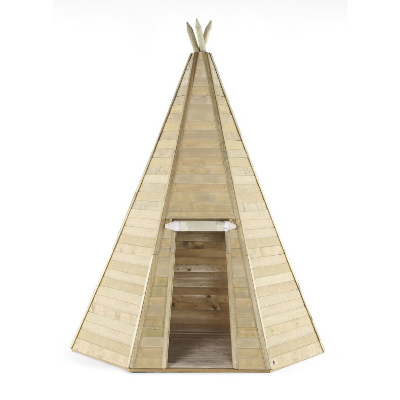 Plum Tipi Tr Legehus til brn 220 x 220 x 320 cm