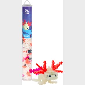Plus-plus - Axolotl Figur - Selvlysende - R�r Med 100 Brikker