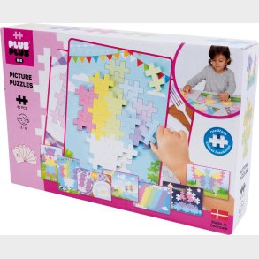 Plus Plus Brikker - Big - Picture Puzzles - 60 Dele - 3-6 �r