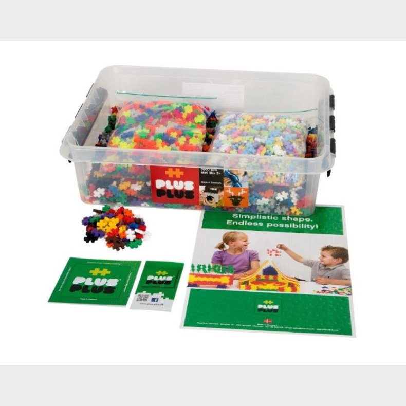 Plus-Plus Education Mix - 3600 stk