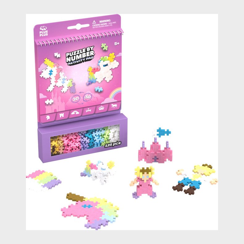 Plus Plus - Fairy Tale Activity Pad - (3988)