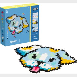 Plus-plus - Puzzle By Number - Puppy - 500 Brikker - Puslespil