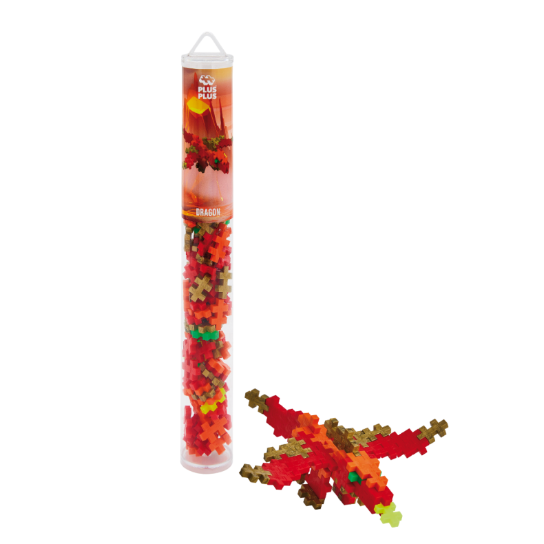 Plus-Plus i rr - Drage, 100 stk