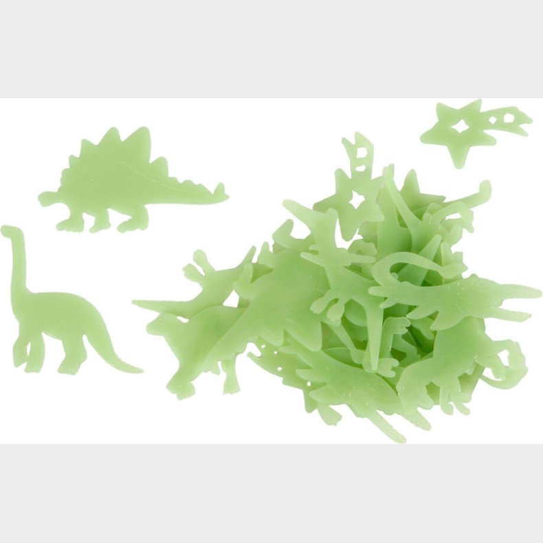 Dinoworld- Selvlysende Dinoer 24 Stk