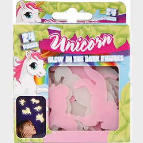 Selvlysende Enhj�rning Figurer - Pocket Money - 24 Stk