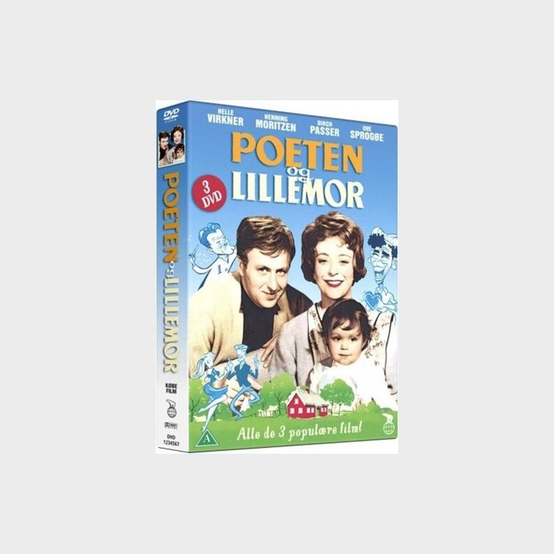 Poeten Og Lillemor Box - DVD - Film
