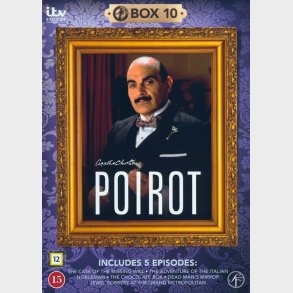 Poirot  - Boks 10 - DVD - Tv-serie