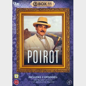 Poirot  - Boks 11 - DVD - Tv-serie