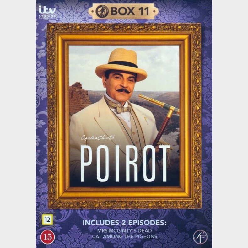 Poirot  - Boks 11 - DVD - Tv-serie