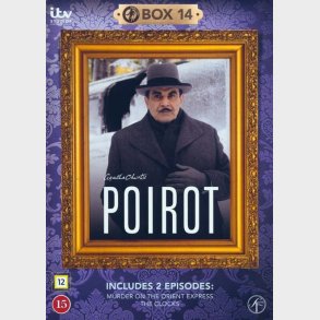 Poirot - Boks 14 - DVD - Tv-serie
