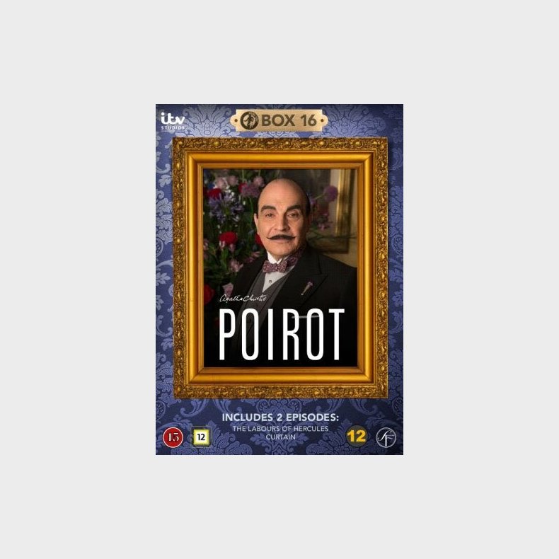 Poirot - Boks 16 - DVD - Tv-serie