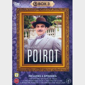 Poirot - Boks 3 - DVD - Tv-serie