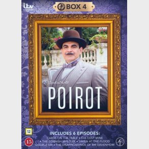 Poirot - Boks 4 - DVD - Tv-serie