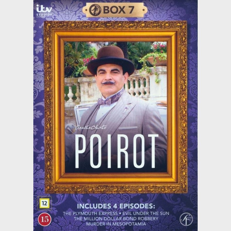 Poirot - Boks 7 - DVD - Tv-serie