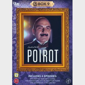 Poirot - Boks 9 - DVD - Tv-serie