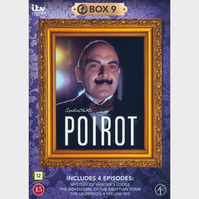 Poirot - Boks 9 - DVD - Tv-serie