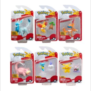 Pokmon Figur - Battle Figure - Assorteret