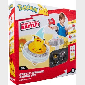 Pokmon - Battle Spinner Arena Set - Pikachu Og Mew