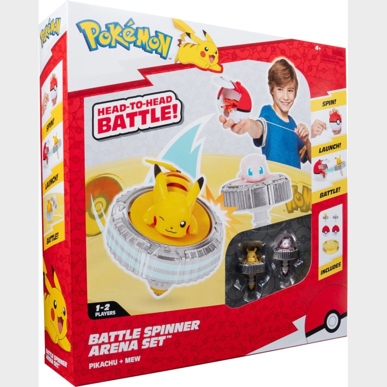 Pok�mon - Battle Spinner Arena Set - Pikachu Og Mew
