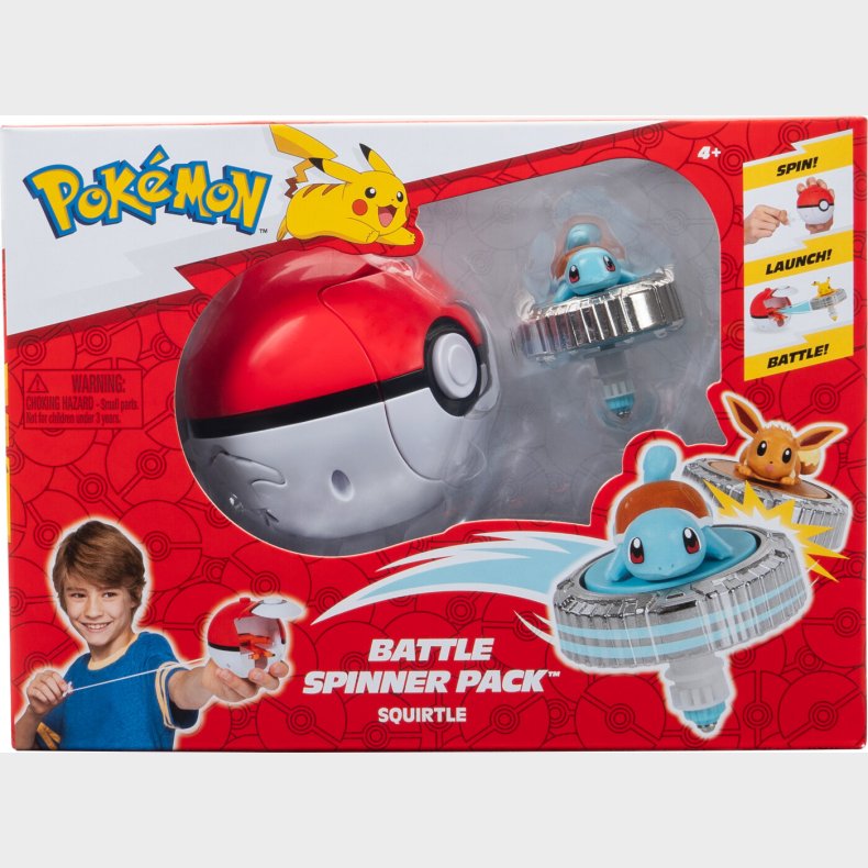 Pokmon Battle Spinner - Assorteret