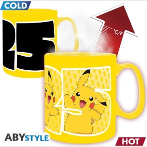 Pokemon - Heat Change Mug - 460 Ml - Pikachu 25