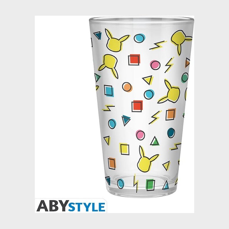 Pok�mon - Stort Glas - Pikachu M�nster 400 Ml