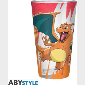 Pok�mon - Stort Glas - Premium Charizard 400 Ml