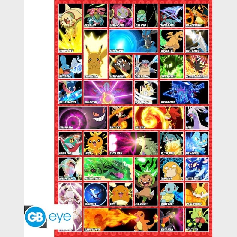 Pok�mon - Pakat - 91,5x61 Cm