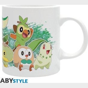 Pok�mon - Krus - Gr�s Typer Gr�n 320 Ml