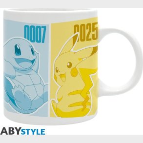 Pok�mon - Krus - Pikachu Og Kanto Starters 320 Ml