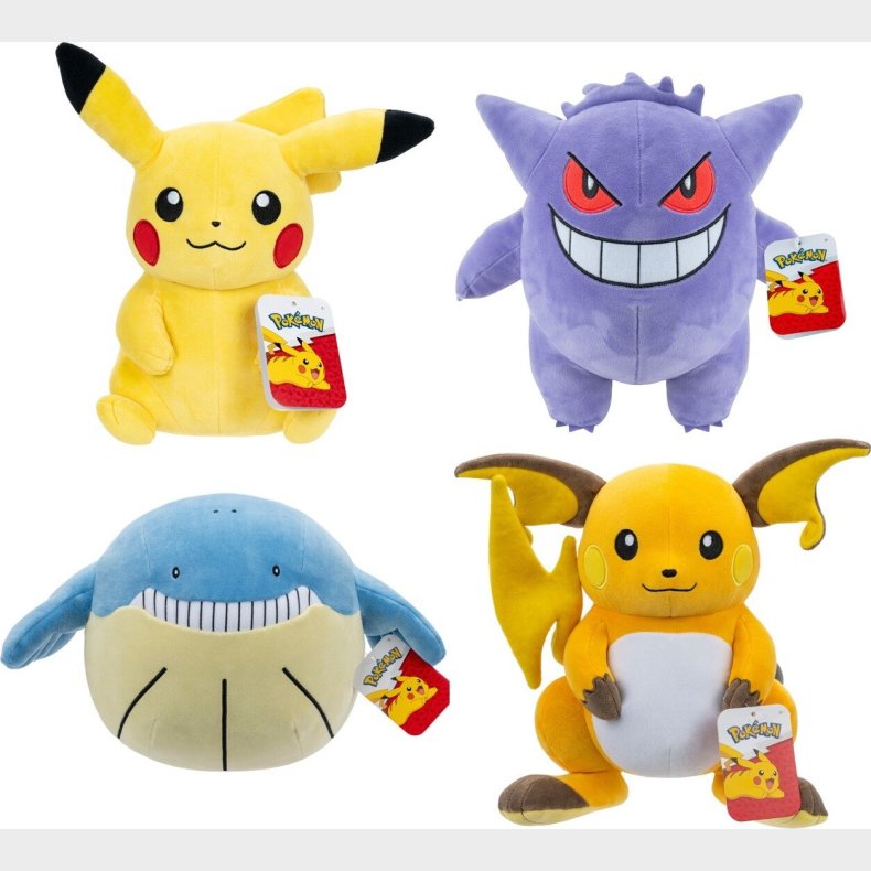 Pok�mon Bamse - 30 Cm - Assorteret