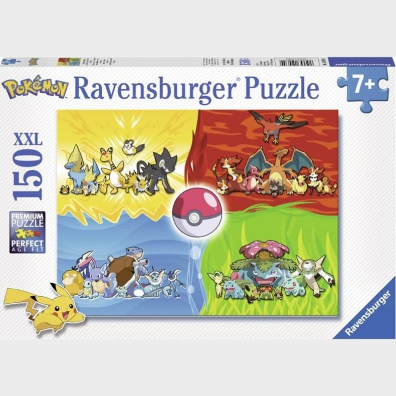Pok�mon Puslespil - 150 Xxl Brikker - Ravensburger